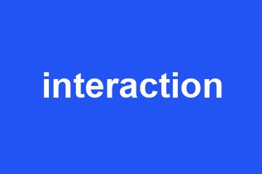 interaction