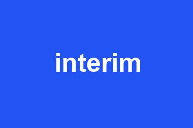 interim