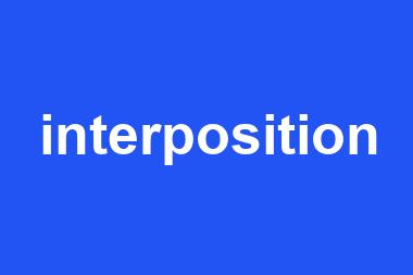 interposition