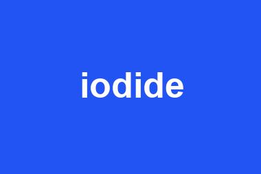 iodide