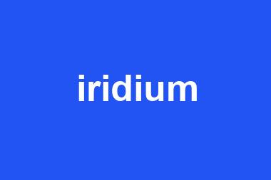 iridium