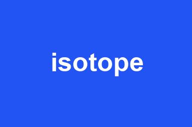 isotope