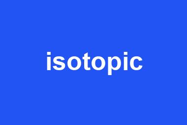 isotopic