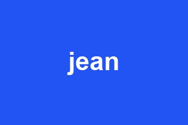 jean