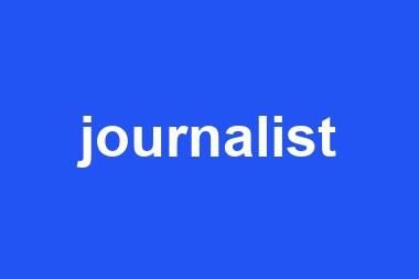 journalist