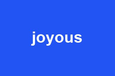 joyous