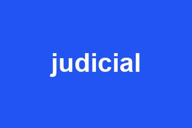 judicial