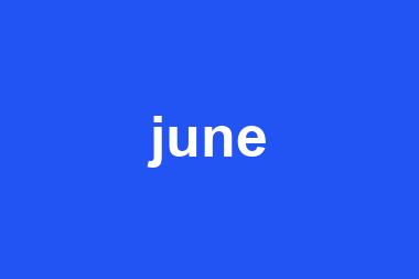 june