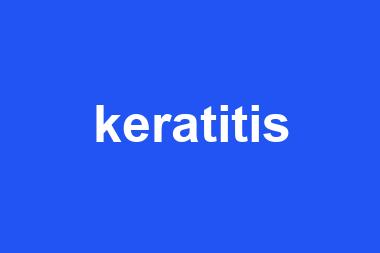 keratitis