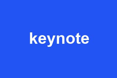 keynote