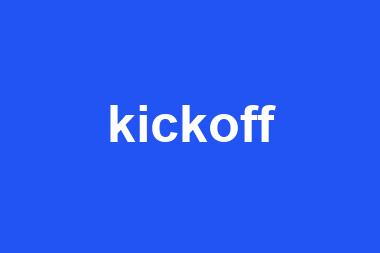 kickoff