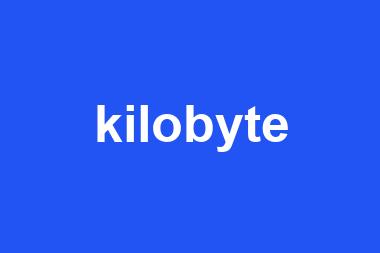 kilobyte