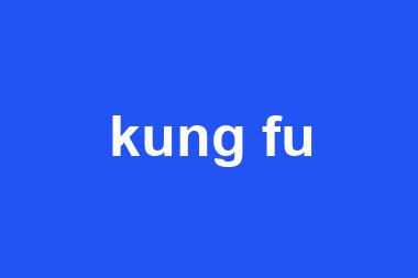 kung fu