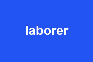 laborer