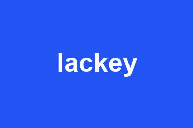 lackey