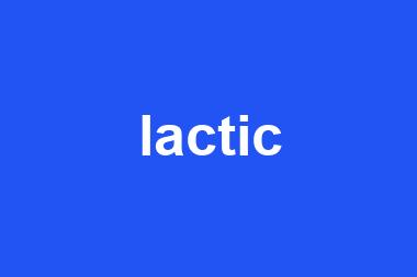 lactic