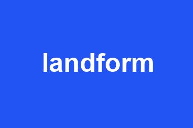 landform