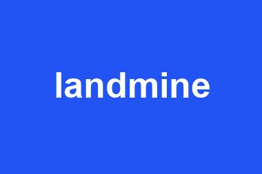 landmine