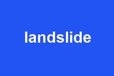 landslide