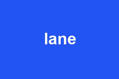 lane