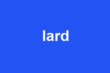 lard