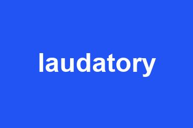 laudatory