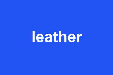 leather