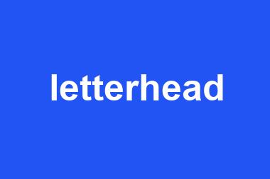 letterhead