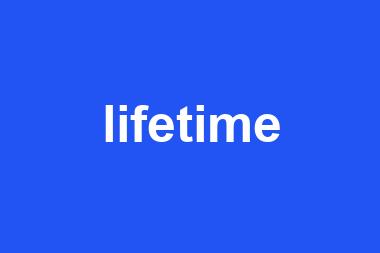 lifetime