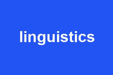 linguistics