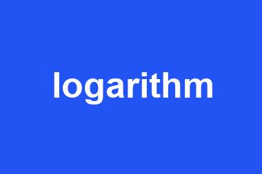 logarithm