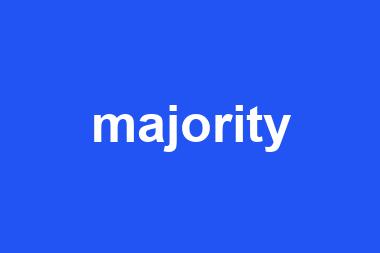 majority