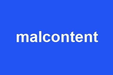 malcontent