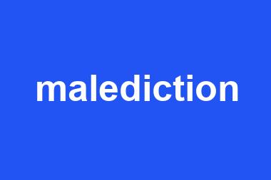 malediction