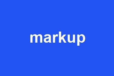 markup