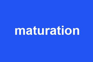 maturation