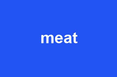 meat