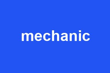 mechanic