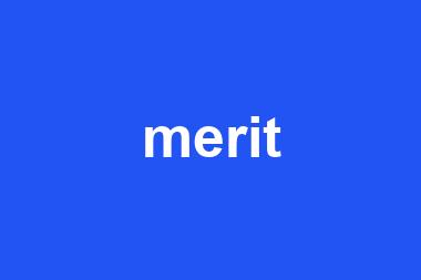 merit