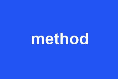 method