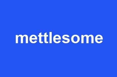 mettlesome