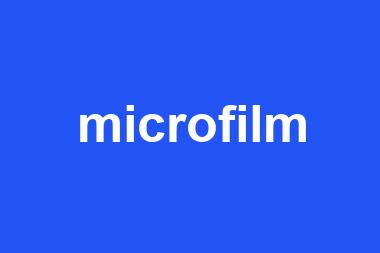 microfilm