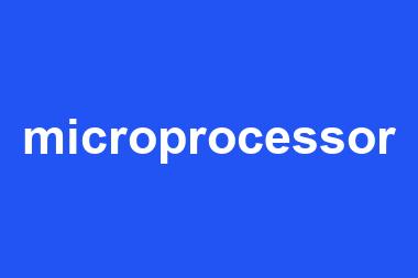 microprocessor