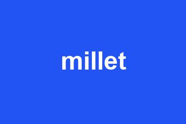 millet