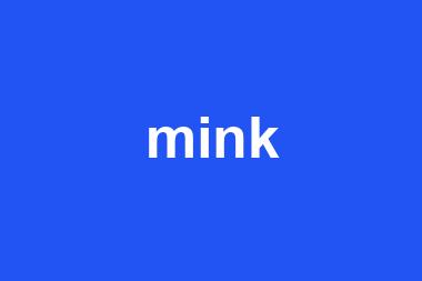 mink