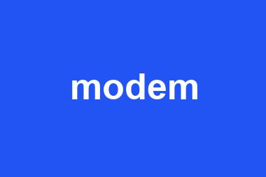 modem