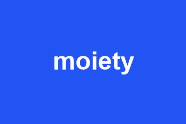 moiety