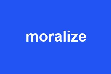 moralize