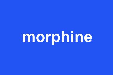 morphine