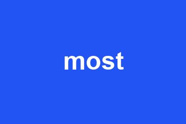 most